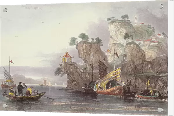 The Imperial Palace at Tseaou-Shan, from China in a Series of Views