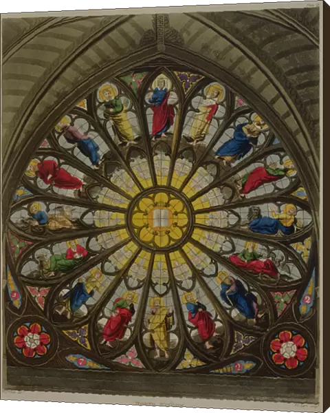 The North Window, plate D from Westminster Abbey