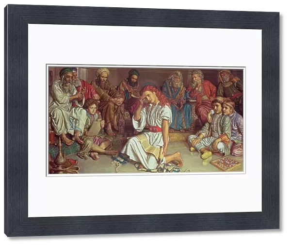 Christ Among the Doctors, 1887 (gouache)