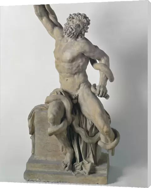 Laocoon group without the sons, 17th century (marble)