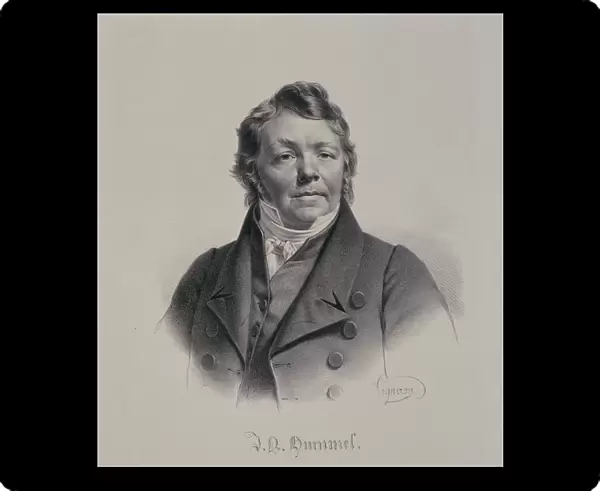 Johann Nepomuk Hummel (1778-1837) (litho)