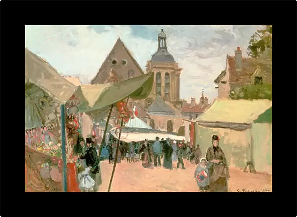 September Fete, Pontoise, 1872 (oil on canvas)