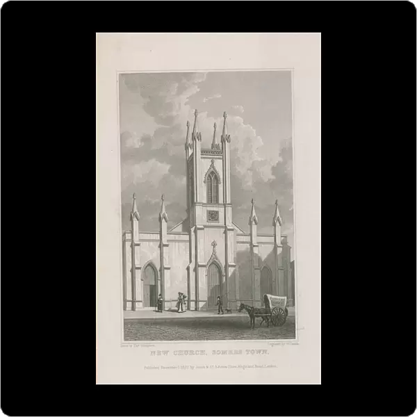 New Church in Somers Town (engraving)