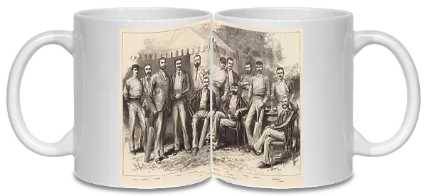 The Australian Cricketers (engraving)