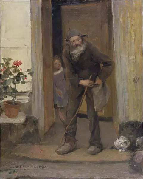 The Beggar, 1881 (oil on canvas)