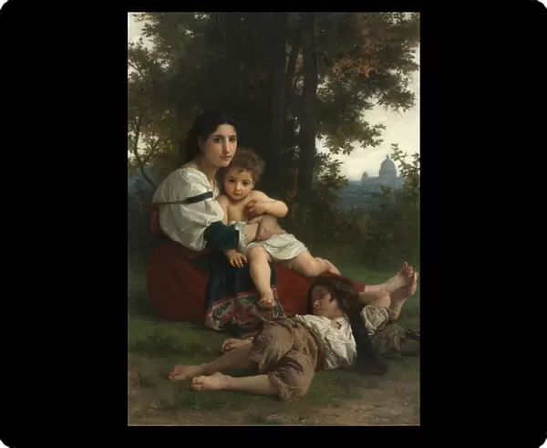 Rest, 1879 (oil on fabric)