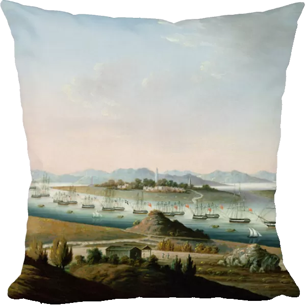 View of Whampoa, c. 1840 (oil on canvas)