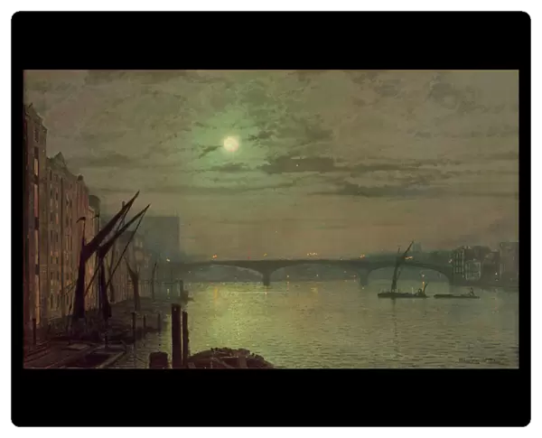 Southwark Bridge, 1882 (oil on canvas)