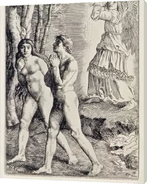 Adam and Eve Expelled from Paradise from Paradise Lost