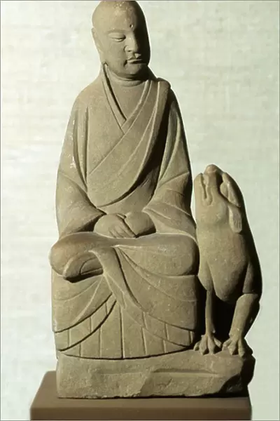 Sculpture representing an arhat, 960-1127 (stone)