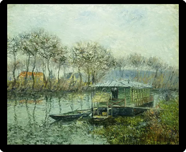 The Seine at Port Marley; La Seine a Port Marley, 1902-1903 (oil on canvas)