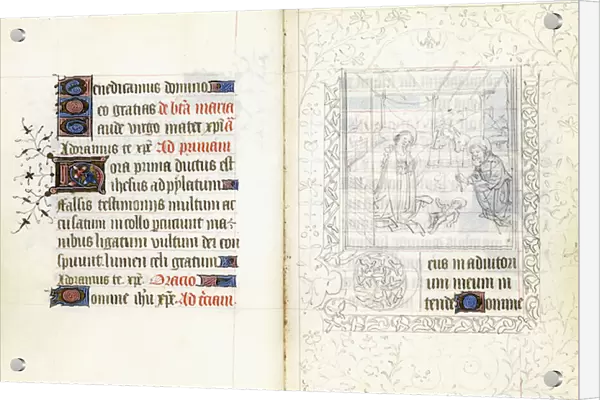 The Nativity, ca. 1440 (manuscript on vellum)