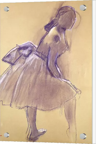 Dancer Standing, in Profile; Danseuse Debout, de Profil, c
