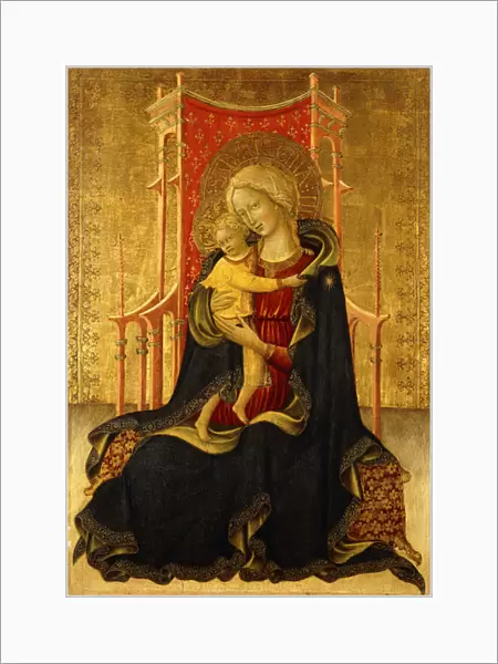 The Madonna of Humility (tempera on gold ground panel)