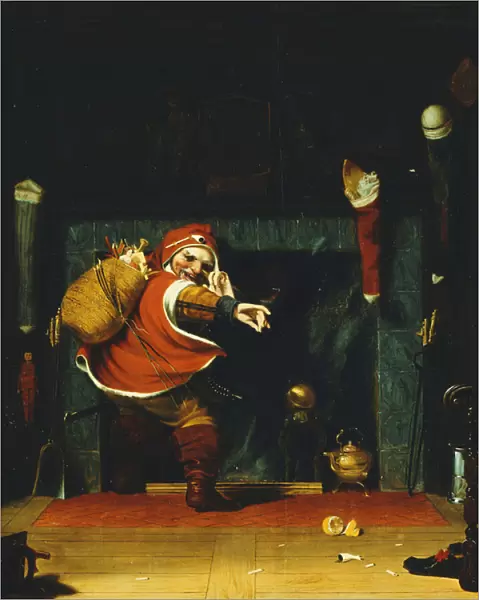 Saint Nicholas, (oil on panel)