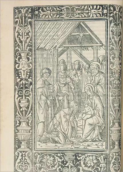 Illustration from the Decachordum Christianum by Marcus Vigerius (1446-1516), Fano