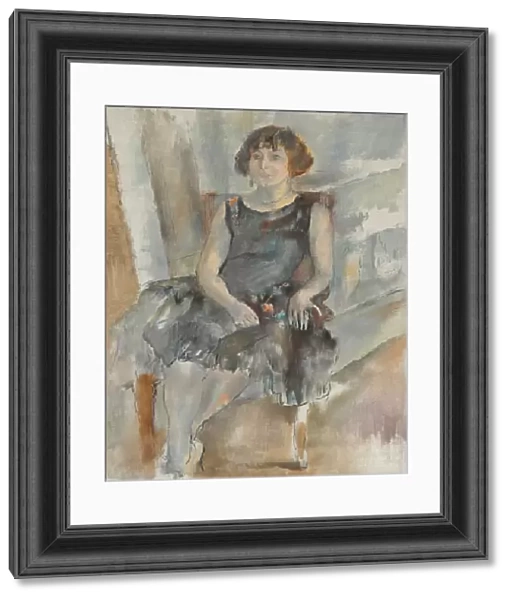 Brunette, 1928 (oil on canvas)