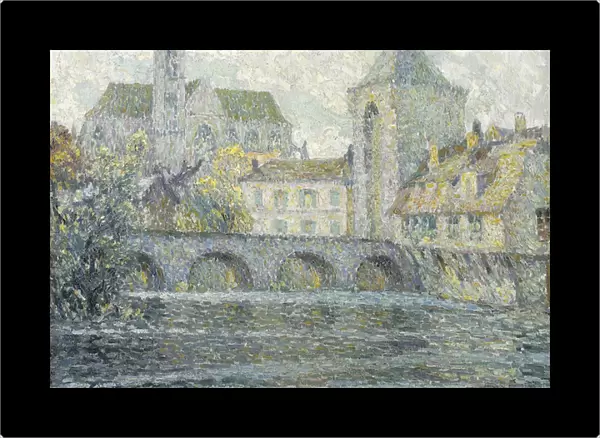 Moret Landscape, the Bridge; Paysage Moret, Le Pont, 1918 (oil on canvas)
