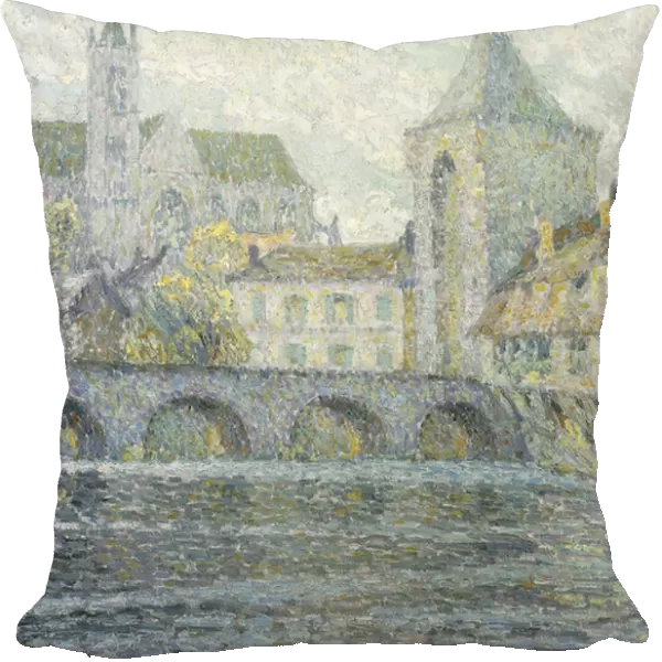 Moret Landscape, the Bridge; Paysage Moret, Le Pont, 1918 (oil on canvas)