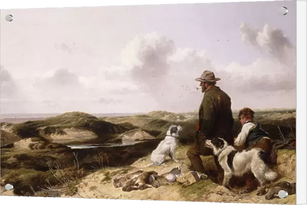 Lytham Sandhills, 1864 (oil on canvas)
