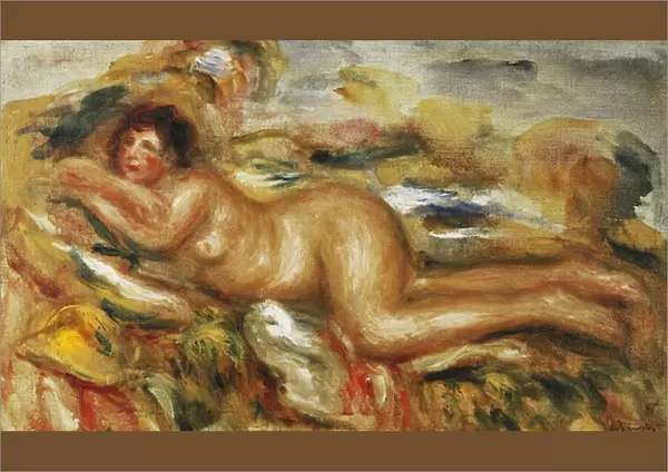 Nude Woman on the Grass; Femme Nue a l Herbe, 1915 (oil on canvas)