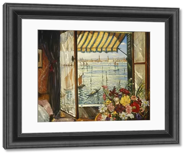 From a Venetian Window, 1934 (oil on canvas)