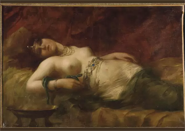 Cleopatra, late 19th century (oil on canvas)