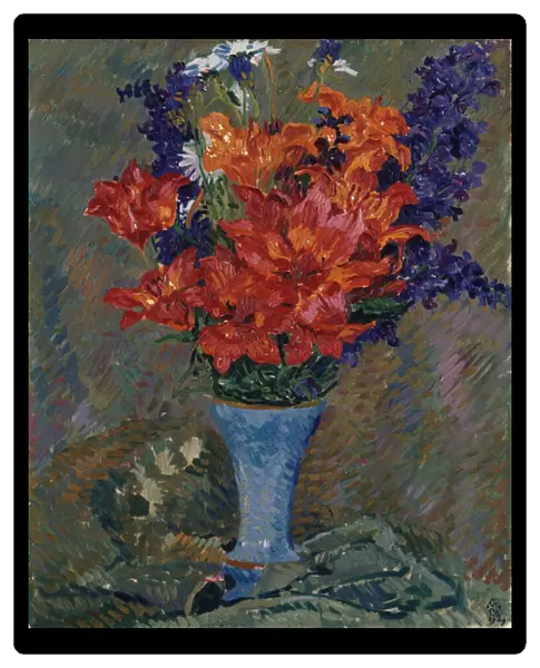 Tiger Lilies (Field Bouquet), 1909 (oil on canvas)