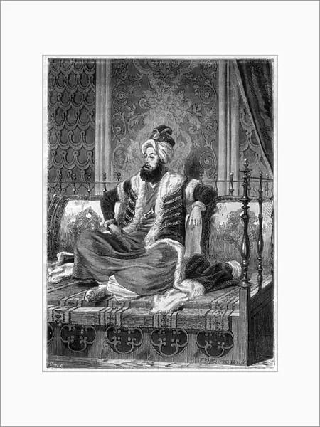 Portrait of Selim III (1761-1808), Ottoman Emperor. Selim III was Sultan from 1789-1807