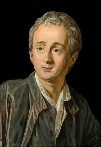 Portrait of the French writer and philosopher Denis Diderot (1713-1784