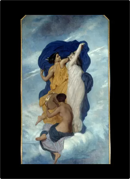 La danse Painting by William Adolphe Bouguereau (1825-1905) 1856 Sun