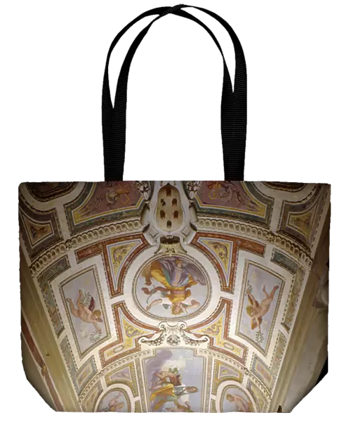 Fresco of the ceiling of the loggia of the Villa Medicea, called the Ferdinanda