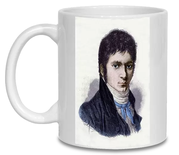 Ludwig van Beethoven (1770-1827), German musician, in 1802
