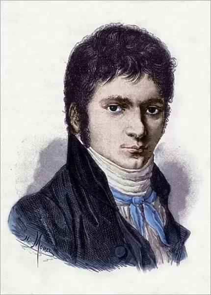 Ludwig van Beethoven (1770-1827), German musician, in 1802