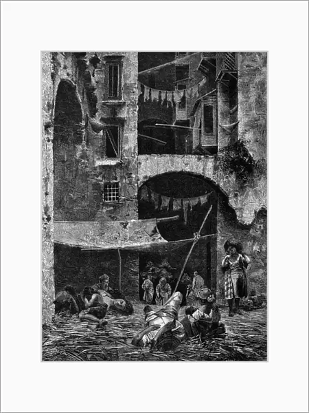The cholera epidemic in Naples in 1836