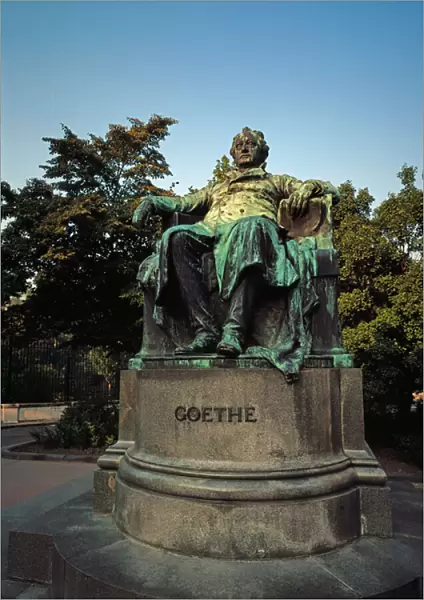 Monumentto Johann Wolfgang von Goethe, 1890 (sculpture)