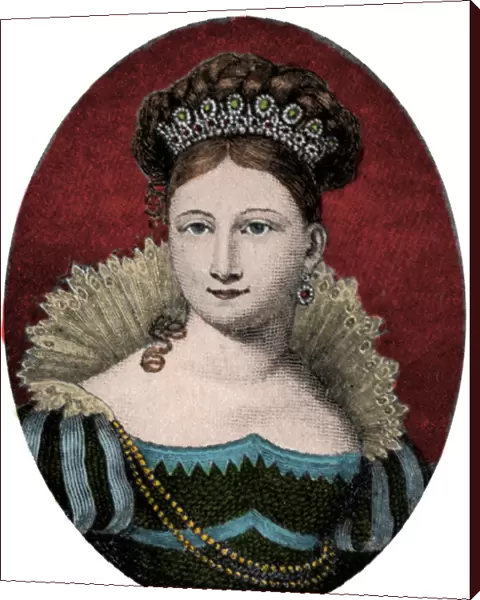 Portrait of Princess Louise (Luise) of Saxony-Gotha-Altenburg (Saxony Gotha Altenburg