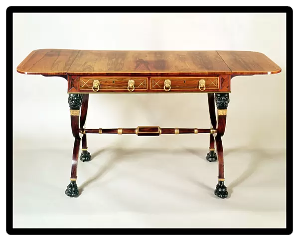 Sofa table, Regency period