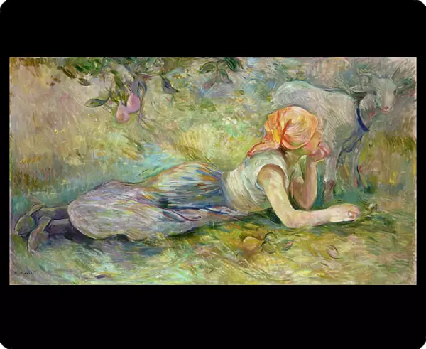 Shepherdess Resting, 1891 (oil on canvas)