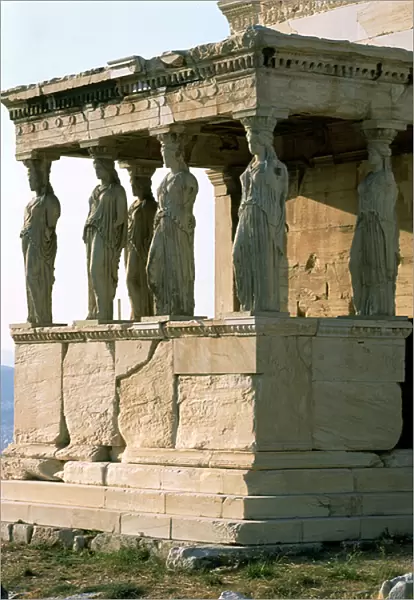 Porch of the Maidens, c. 421-405 BC (photo)