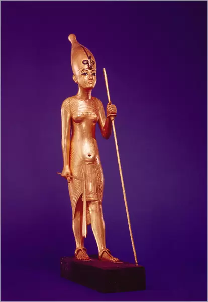 Statuette of the king, from the Tomb of Tutankhamun (c. 1370-1352 BC