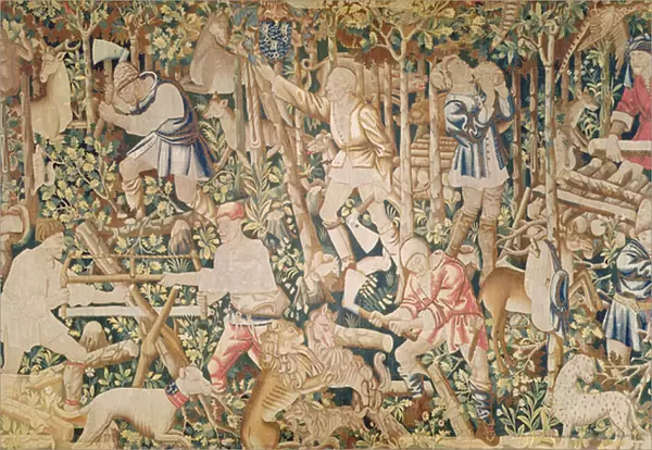 The Woodcutters, Tournai Workshop (tapestry)