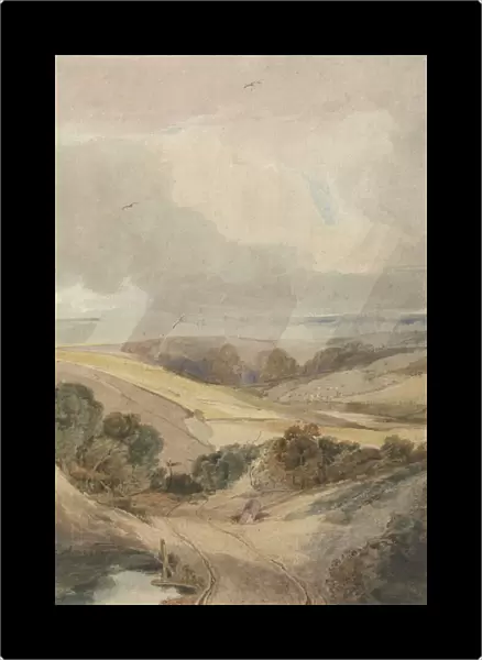 Mousehold Heath, Norwich, 1808 (w  /  c on laid paper)