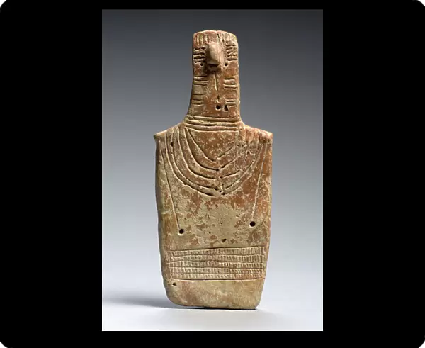 Plank idol, Early Bronze Age, c. 2000-1900 BC (terracotta)