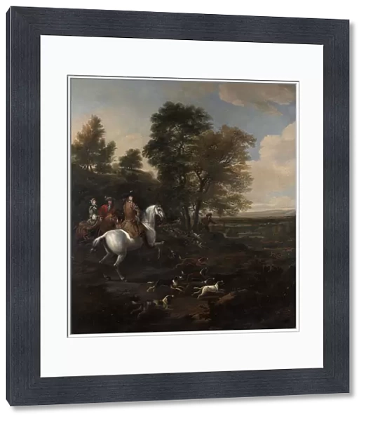 Hare Hunting, c. 1690 (oil on canvas)