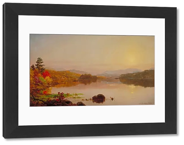 Lake Wawayanda, 1876 (oil on canvas)