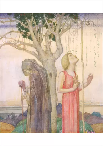 Youth and Age, 1923 (egg tempera)