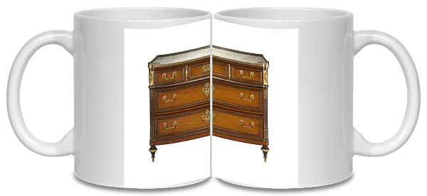 Chest of Drawers, mounts in the style of Pierre Joseph Desire Gouthiere (1732-c. 1813), c