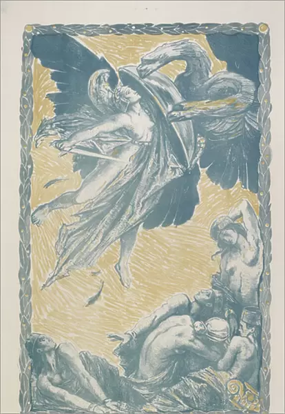 Italia Redenta, 1917 (lithograph)