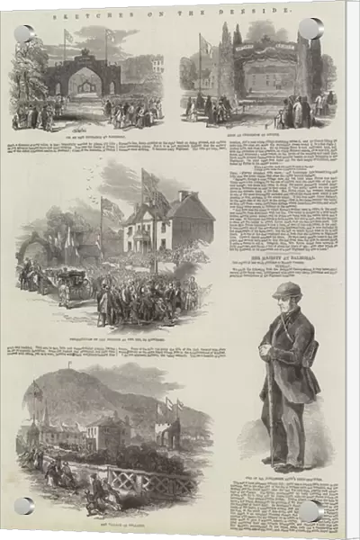 Sketches on the Deeside (engraving)
